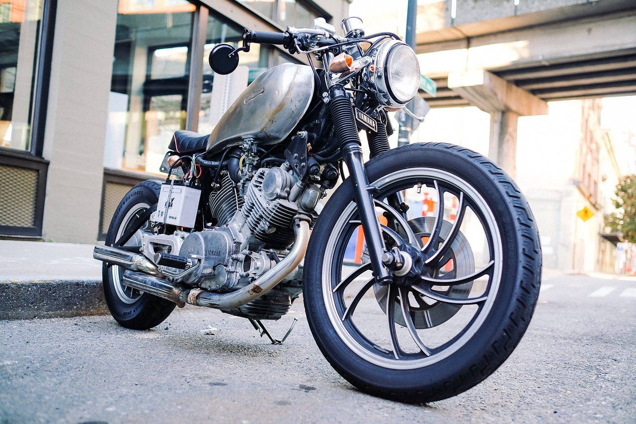 motorcycle, old, vintage